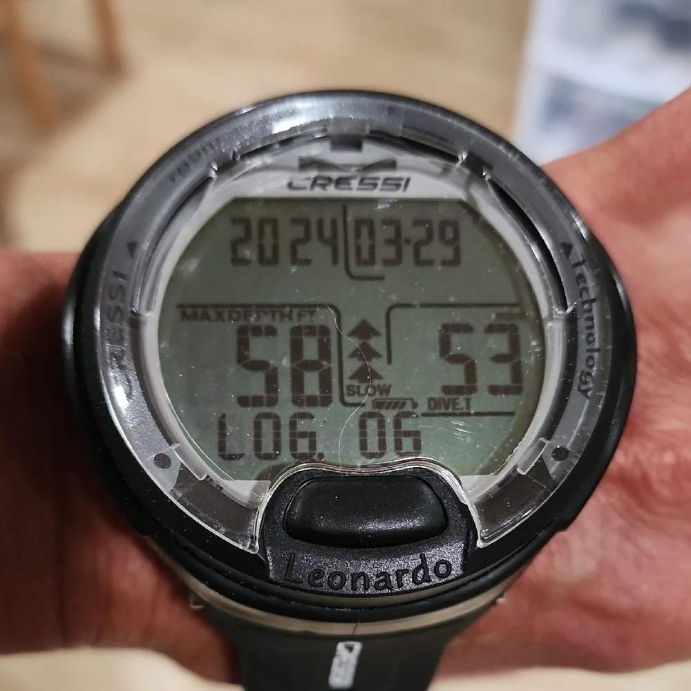 Leonardo Dive Computer - Black